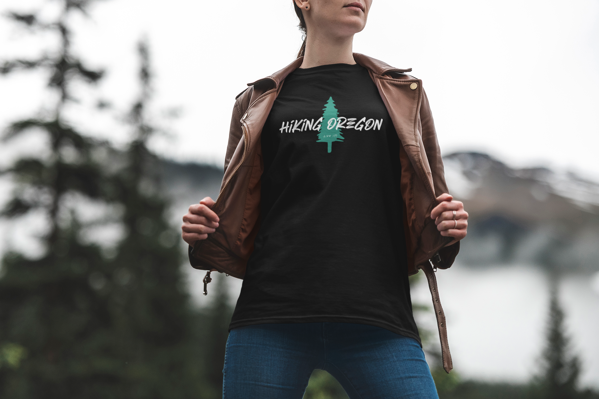 Hiking Oregon - Eco - T Shirt