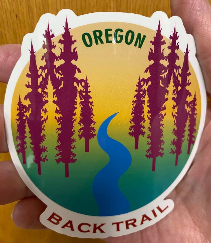 Oregon Back Trails - Sticker