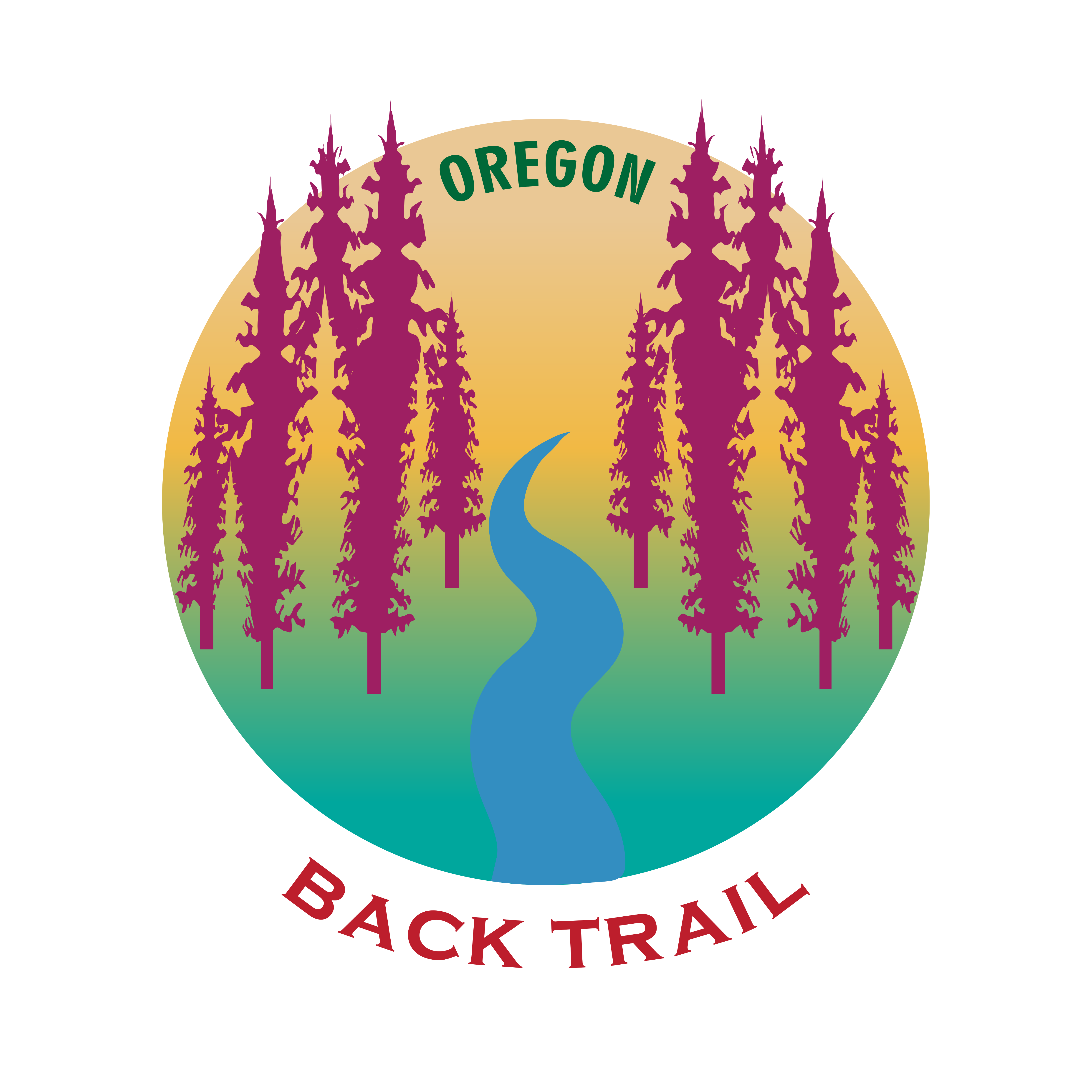 OREGON BACK TRAIL - STICKER