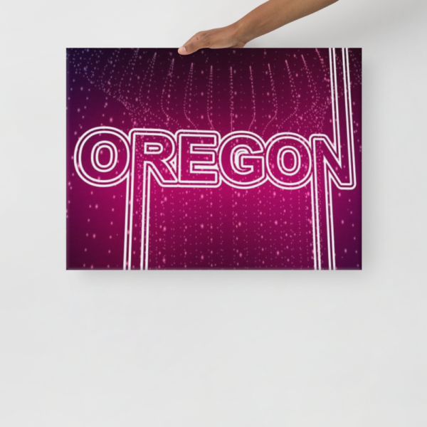OREGON - 18X24 Canvas Wrap Print